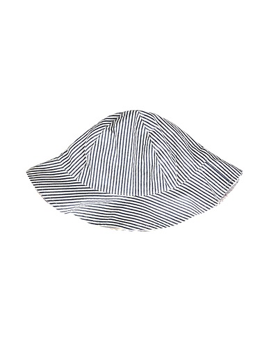 BURBERRY Hat Navy blue 78% Cotton, 22% Polyamide