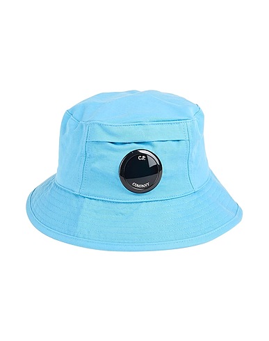 C.P. COMPANY UNDERSIXTEEN Hat Light blue 100% Cotton