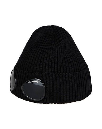C.P. COMPANY UNDERSIXTEEN Hat Black 100% Cotton