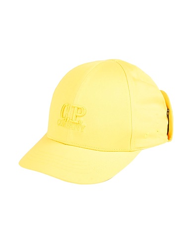 C.P. COMPANY UNDERSIXTEEN Cappello Giallo 100% Cotone, Poliestere