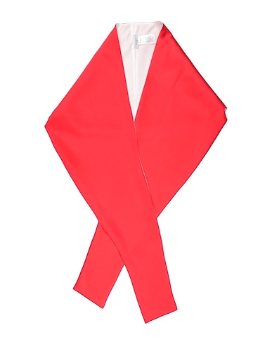 MISCHALIS ATELIER Sciarpe e foulard Rosso 100% Poliestere