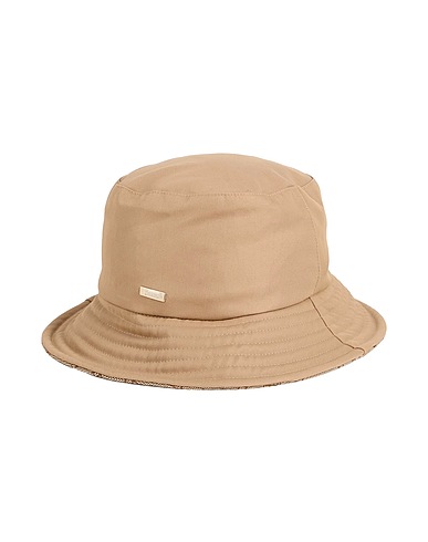 HERNO Hat Sand 83% Cotton, 17% Polyamide, Polyester, Viscose