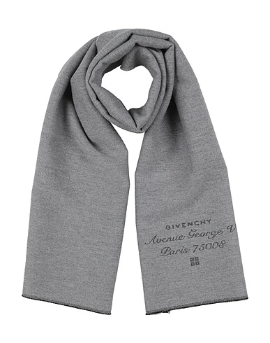 GIVENCHY Scarves and foulards Grey 65% Wool, 35% Cashmere