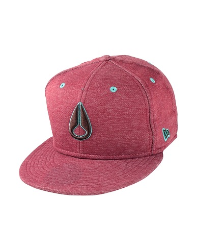 NIXON Hat X NEW ERA Burgundy 100% Cotton