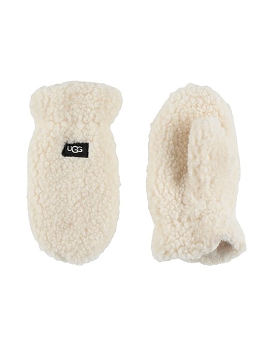 UGG Gloves Ivory 100% Polyester