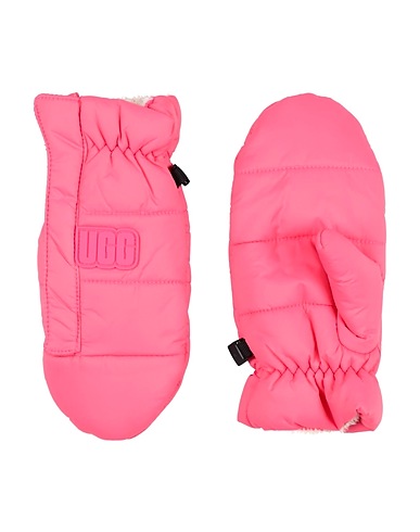 UGG Guanti Fucsia 100% Nylon riciclato
