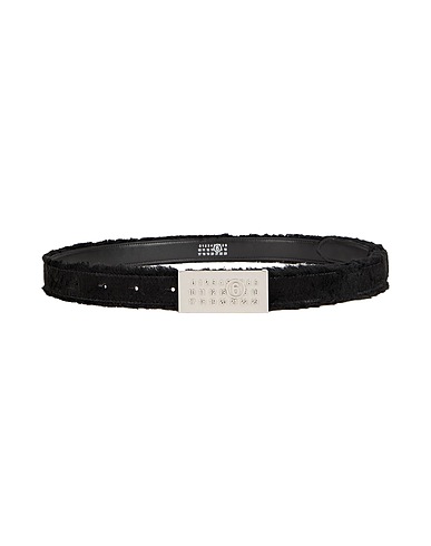 MM6 MAISON MARGIELA Regular belt Black Leather