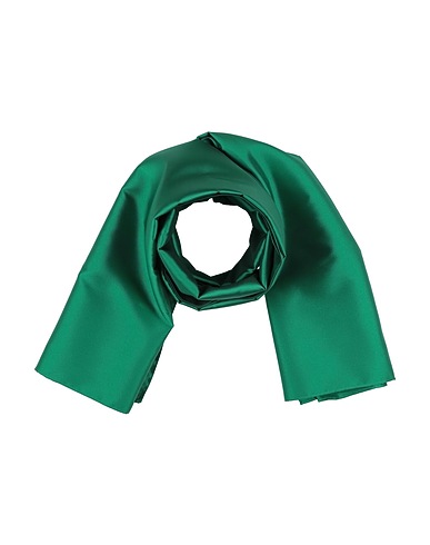 ATELIER LEGORA Scarves and foulards Emerald green 70% Polyester, 30% Silk