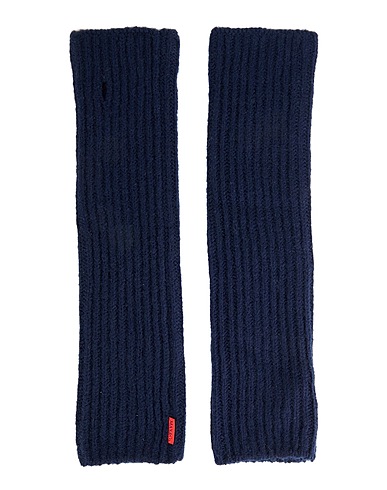 MAX&Co. Guanti Blu notte 57% Lana, 25% Cachemire, 18% Poliammide