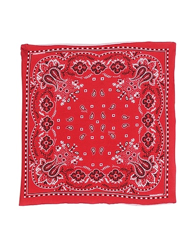 DSQUARED2 Scarves and foulards Red 100% Cotton