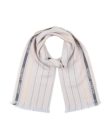 ASTON MARTIN by HACKETT Scarves and foulards Taupe 100% Wool