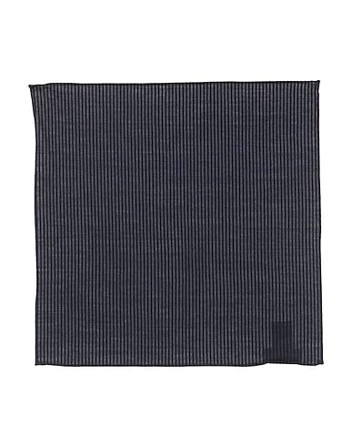 EMPORIO ARMANI Scarves and foulards Midnight blue 51% Lyocell, 49% Virgin Wool
