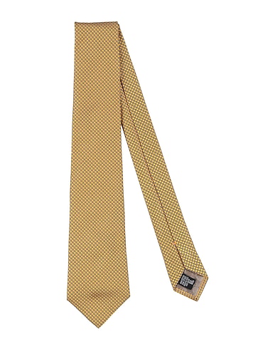 EMPORIO ARMANI Ties and bow ties GIALLO OCRA 100% Silk