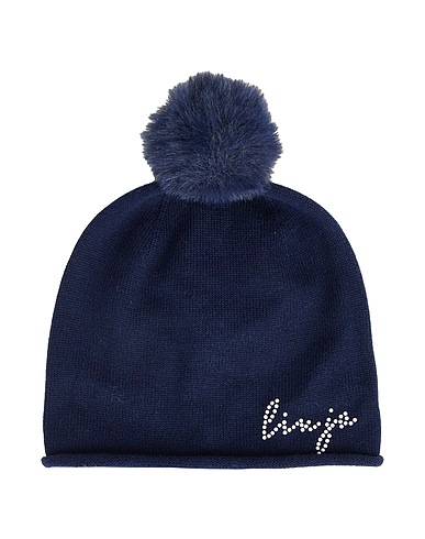 LIU •JO Hat Midnight blue 50% Viscose, 30% Cotton, 20% Polyamide, Polyester