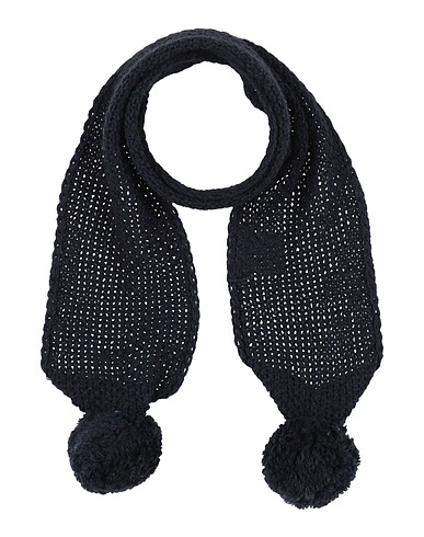 1 + IN THE FAMILY Sciarpe e foulard Blu notte 65% Acrilico, 25% Lana, 10% Lana di alpaca