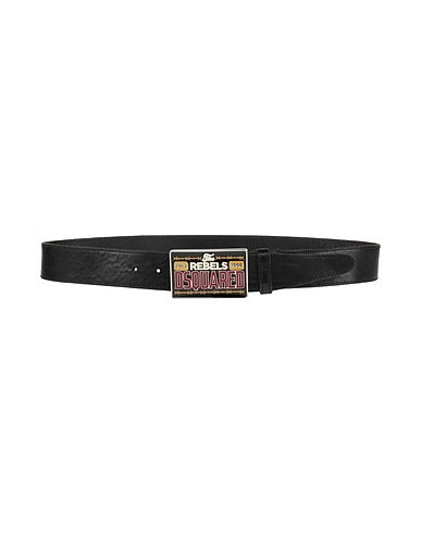 DSQUARED2 Leather belt Black Leather