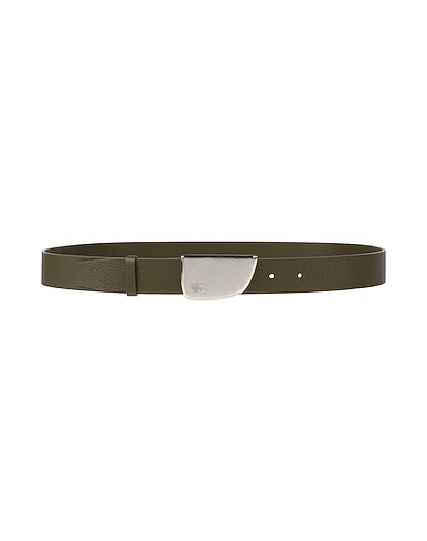 BURBERRY Leather belt VERDE MILITARE Calfskin