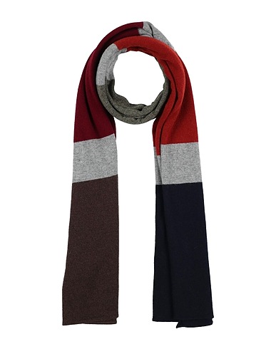 FEDELI Scarves and foulards Brick red 100% Cashmere
