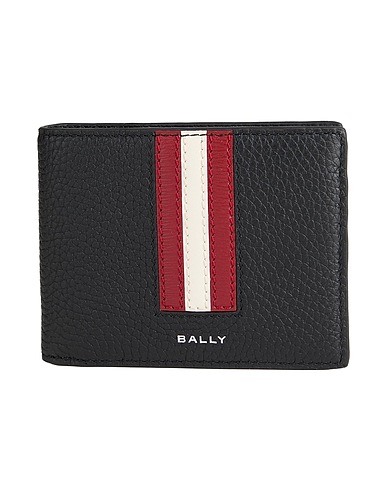 BALLY Wallet Black Cow leather