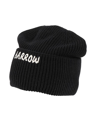 BARROW Hat Black 85% Organic cotton, 15% Merino Wool