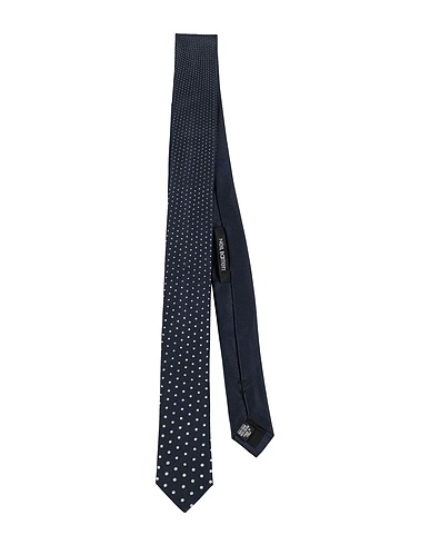 NEIL BARRETT Ties and bow ties Navy blue 100% Silk