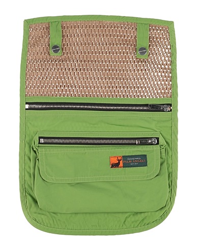 PALM ANGELS Kosmetiktasche Grün Gewebefasern