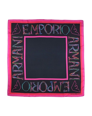 EMPORIO ARMANI Scarves and foulards Fuchsia 100% Silk