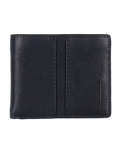 PIQUADRO Wallet Midnight blue Cow leather