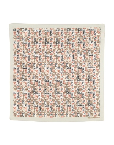 EMPORIO ARMANI Scarves and foulards Beige 100% Cotton