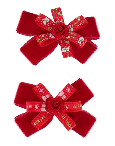 LOOK BIJOUX Accessorio per capelli Rosso Fibre tessili