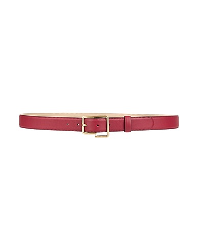 PIQUADRO Belts Burgundy Leather