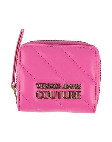 VERSACE JEANS COUTURE 財布 フューシャ ポリエステル 100%
