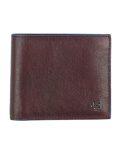PIQUADRO Wallet Chocolate brown Cow leather