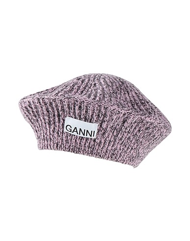 GANNI Hat Lilac 45% Wool, 35% Recycled wool, 20% Recycled polyamide