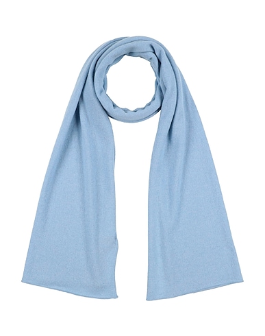 FEDELI Scarves and foulards Sky blue 100% Cashmere