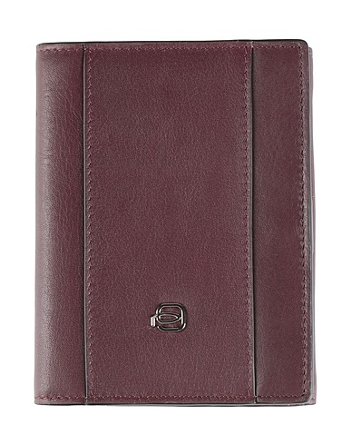 PIQUADRO Wallet Burgundy Cow leather