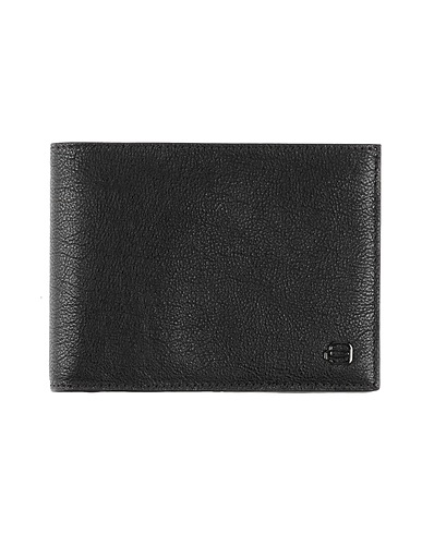PIQUADRO Wallet Black Cow leather