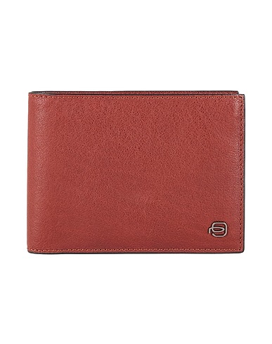PIQUADRO Wallet Chocolate brown Cow leather