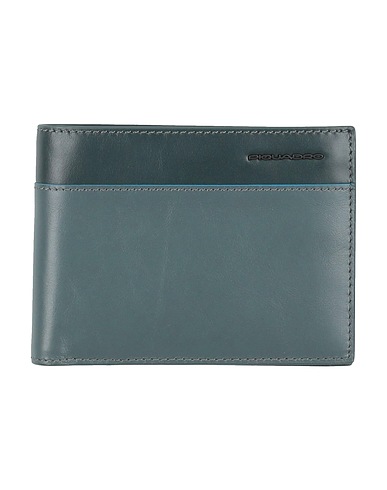 PIQUADRO Wallet Sage green Leather