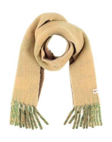 MARNI Scarves and foulards Sage green 50% Wool, 20% Polyamide, 15% Mohair wool, 15% Alpaca wool