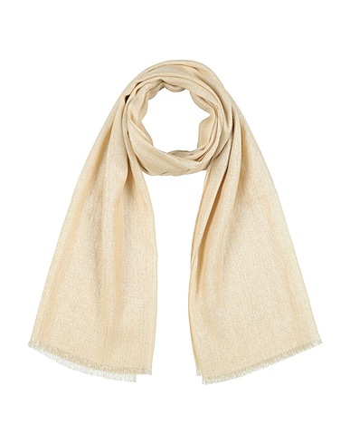 BRUNELLO CUCINELLI Scarves and foulards CASHMERE Sand 55% Cashmere, 33% Silk, 12% Polyamide