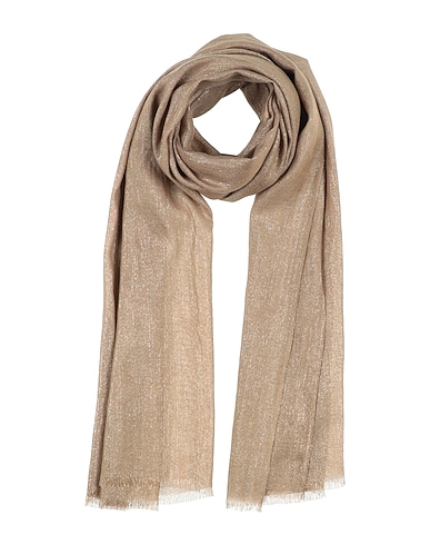 BRUNELLO CUCINELLI Scarves CASHMERE KHAKI 55% Cashmere, 33% Silk, 12% Polyamide