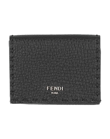FENDI Portafoglio Nero Pelle