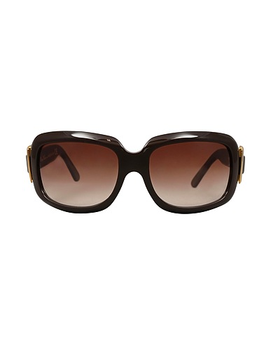 ROGER VIVIER Sonnenbrille Schokobraun Plastik
