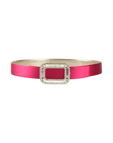 ROGER VIVIER Belts Leather, Textile fibres