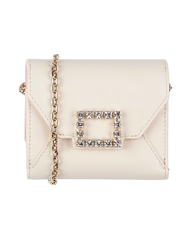 ROGER VIVIER Petite maroquinerie Ivoire Cuir