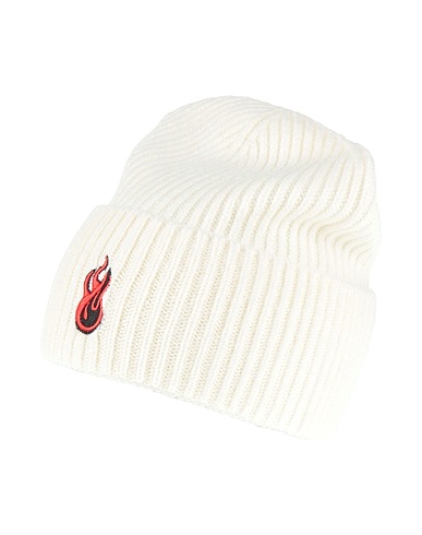 VISION OF SUPER Hat Off white 100% Acrylic