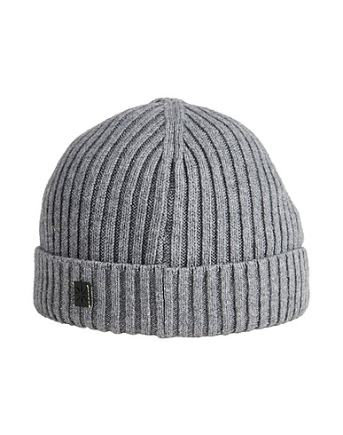 MANUEL RITZ Cappello Grigio 85% Cotone, 15% Lana