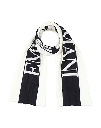EMPORIO ARMANI Scarves and foulards White 100% Cotton