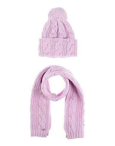 EMPORIO ARMANI Accessoire-Sets Lila 34% Polyamid, 30% Wolle, 30% Viskose, 5% Kaschmir, 1% Polyester